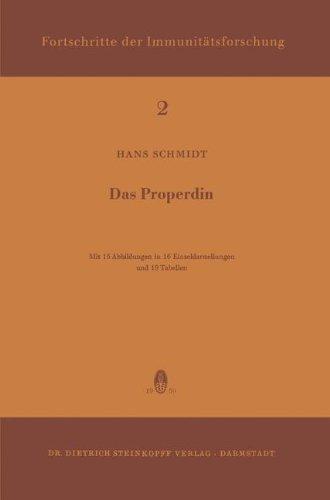 Das Properdin (Immunology Reports and Reviews)