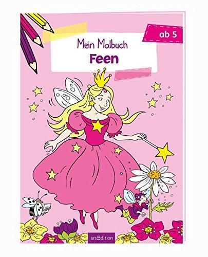 Malbuch ab 5 - Feen