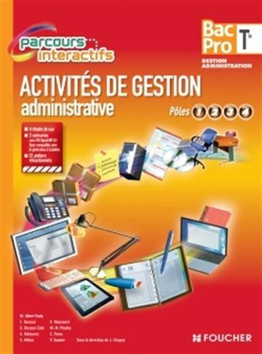 Activités de gestion administrative, terminale bac pro