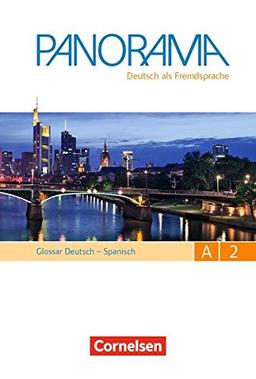 Panorama / A2: Gesamtband - Glossar Deutsch-Spanisch