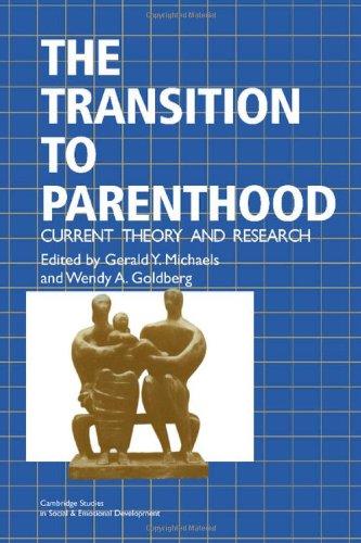 The Transition to Parenthood: Current Theory and Research (Cambridge Studies in Social and Emotional Development)