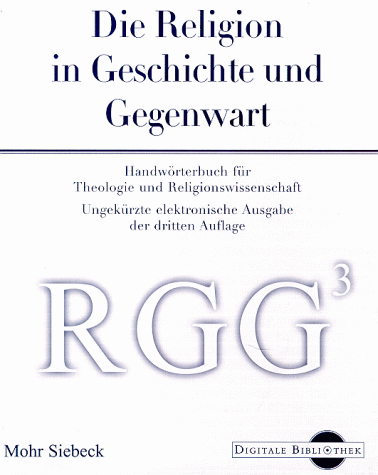 Die Religion in Geschichte und Gegenwart (Digitale Bibliothek 12)