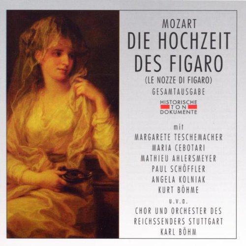 Mozart: Die Hochzeit des Figaro (Gesamtaufnahme) (Aufnahme Stuttgart 1938)