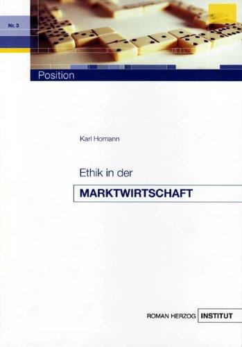 Ethik in der Marktwirtschaft - Nr. 3