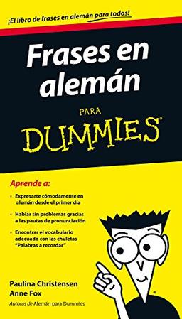 Frases en alemán para dummies