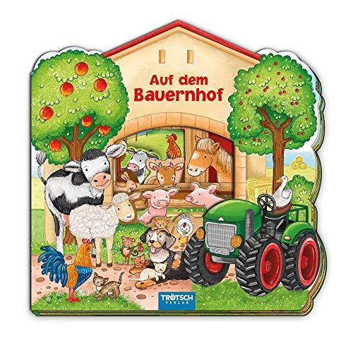 Trötsch Auf dem Bauernhof Pappenbuch: Kinderbuch Entdeckerbuch Beschäftigungsbuch Spielbuch