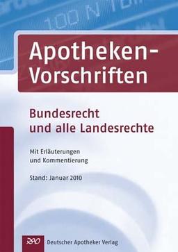 Apotheken-Vorschriften CD-ROM