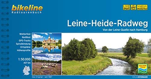 Leine-Heide-Radweg: Von der Leine-Quelle nach Hamburg, 407 km, 1:50.000, wetterfest/reißfest, GPS-Tracks Download, LiveUpdate (Bikeline Radtourenbücher)