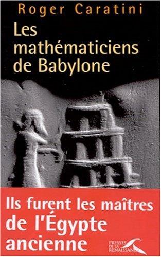 Les mathématiciens de Babylone