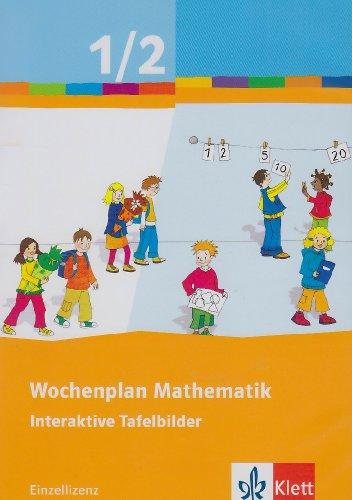 Wochenplan Mathematik. Interaktive Tafelbilder 1./2. Schuljahr. Einzelversion