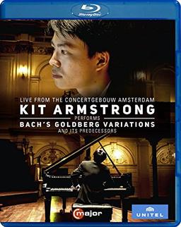 Kit Armstrong performs Bach´s Goldberg Variations (Concertgebouw, 2016) [Blu-ray]