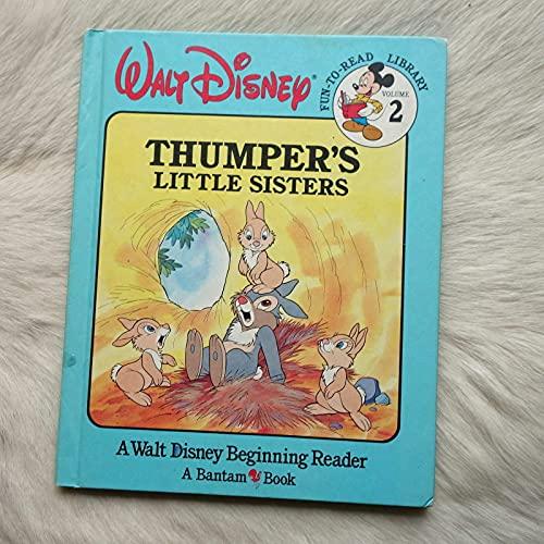 Thumper's Little Sisters (Walt Disney Fun-to-Read Library Volume 2) ( A Walt Disney Beginning Reader) (Hardcover)