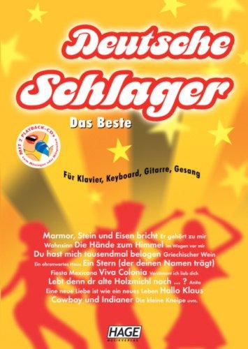 Deutsche Schlager - Das Beste + 2 Playback-CDs: Die 30 besten und beliebtesten deutschen Schlager