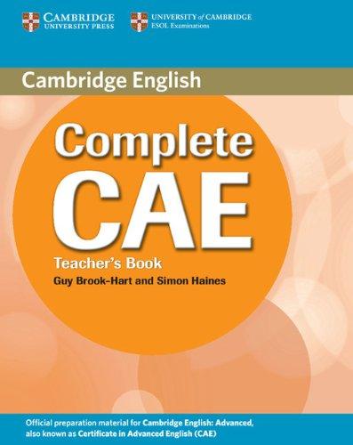 Complete CAE / Teacher's Book