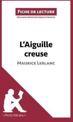 L'Aiguille creuse de Maurice Leblanc (Fiche de lecture) : Résumé complet et analyse détaillée de l'oeuvre