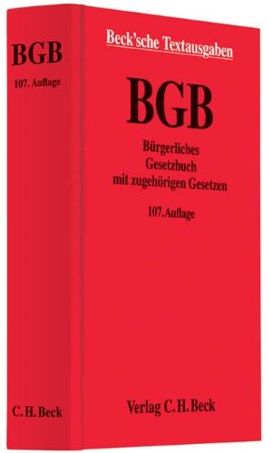 Bürgerliches Gesetzbuch: mit zugehörigen Gesetzen, Rechtsstand: 14. Mai 2010: Mit zugehörigen Gesetzen und EG-Richtlinien