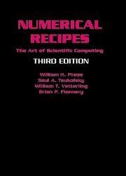 Numerical Recipes 3rd Edition: The Art of Scientific Computing