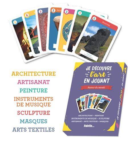 Je découvre l'art en jouant : autour du monde : architecture, peinture, instruments de musique, artisanat, arts textiles, masques