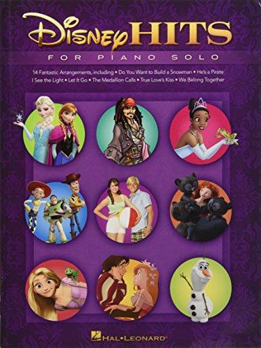 Disney Hits for Piano Solo: Noten, Songbook für Klavier