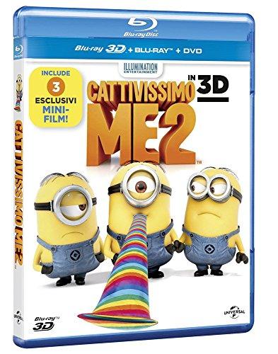 Cattivissimo me 2 [Blu-ray + Blu-ray 3D + DVD] [IT Import]