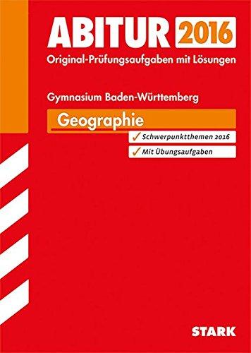 Abiturprüfung Baden-Württemberg - Geographie