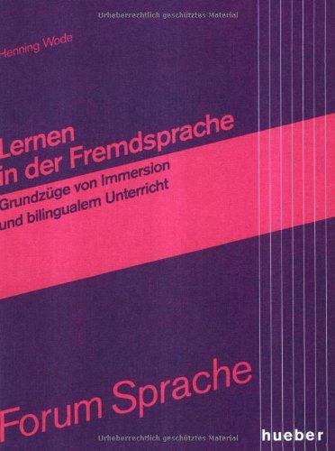 Lernen in der Fremdsprache