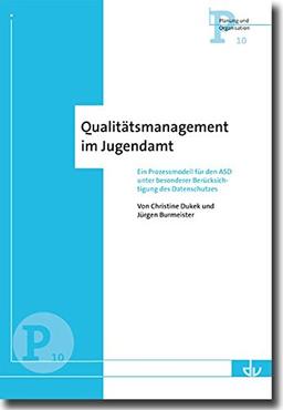 Qualitätsmanagement im Jugendamt: Ein Prozessmodell für den ASD unter besonderer Berücksichtigung des Datenschutzes - Reihe Planung und Organisation (P 10)