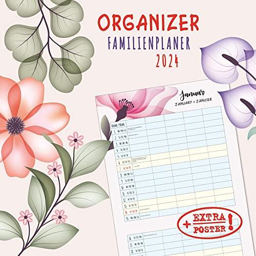 Familien Organizer 2024: Kalender 2024 (Artwork Planner)