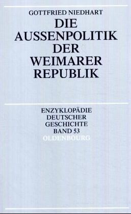 Die Außenpolitik der Weimarer Republik