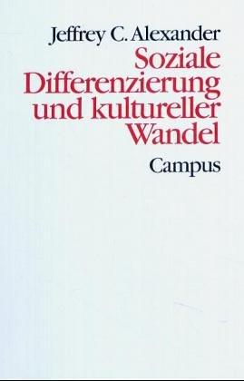 Soziale Differenzierung und kultureller Wandel: Studien zur neofunktionalistischen Gesellschaftstheorie (Theorie und Gesellschaft)