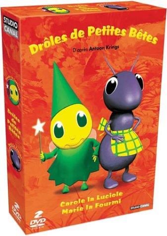 Drôles de petites bêtes : Carole la luciole / Marie la fourmi - Coffret 2 DVD [FR Import]