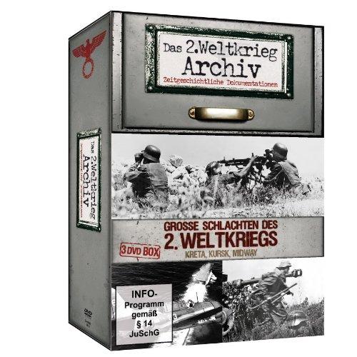 Grosse Schlachten des 2. Weltkriegs - Das 2. Weltkrieg Archiv - 3 DVD Box