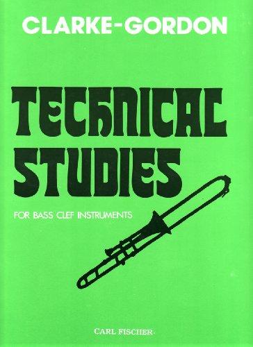 Technical Studies for Bass Clef Instruments