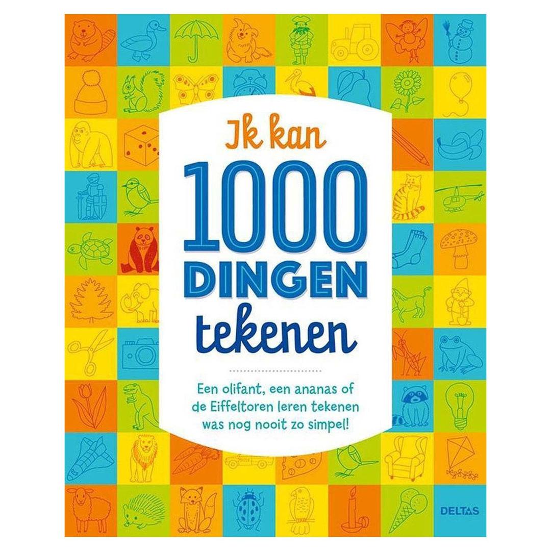 Ik kan 1000 dingen tekenen: Een olifant, aan ananas of de Eiffeltoren leren tekenen was nog nooit zo simpel!