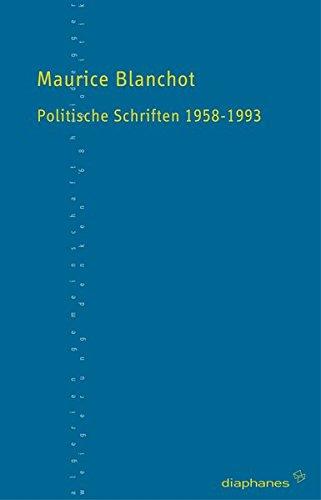 Politische Schriften: 1958-1993 (TransPositionen)