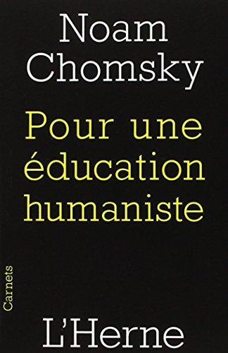 Pour une éducation humaniste