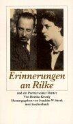 Erinnerungen an Rainer Maria Rilke und ein Portrait seiner Mutter