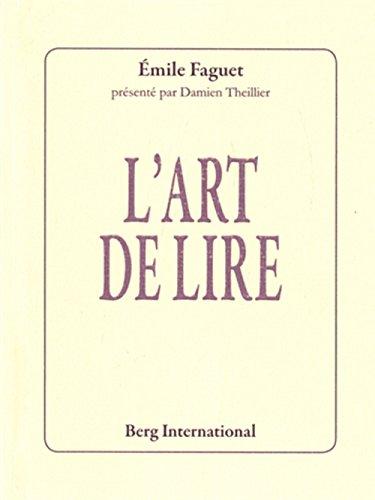 L'art de lire