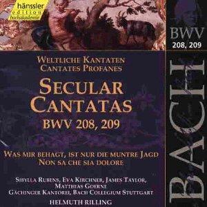 Edition Bachakademie Vol. 65 (Weltliche Kantaten BWV 208-209)