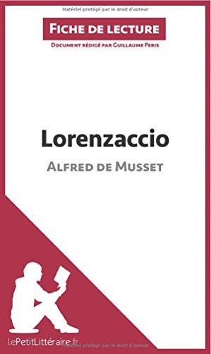 Lorenzaccio d'Alfred de Musset (Analyse de l'œuvre) : Analyse complète et résumé détaillé de l'oeuvre