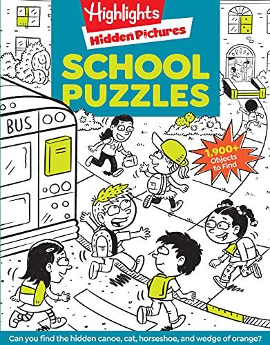 School Puzzles (Highlights Hidden Pictures)