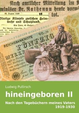 Hineingeboren: Erzählungen von Ludwig Pullirsch nach den Tagebüchern seines Vaters, Band 2, 1919-1930