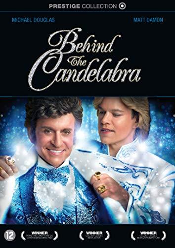 Behind the candelabra