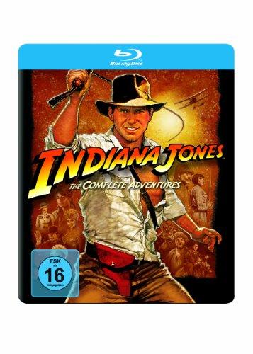 Indiana Jones The Complete Adventures : Jumbo Steelbook inkl. Zippo [Blu-ray]