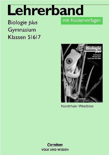 Lehrerband Biologie plus Klassen 5 bis 7, Ausgabe Gymnasium Nordrhein-Westfalen