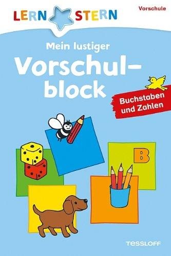 Lernstern: Mein lustiger Vorschulblock. Buchstaben und Zahlen