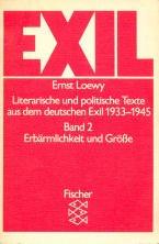 Exil Band 2. Literarische und politische Texte aus dem deutschen Exil 1933 - 1945. Erbärmlichkeit und Größe des Exils.: BD 2