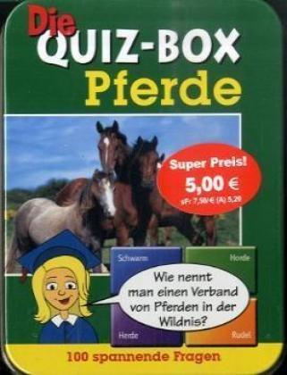 Die Quiz-Box Pferde. 100 spannende Fragen