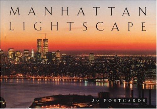 Manhattan Lightscape Postcard Book (Gift Line)