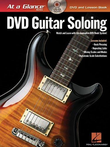 At A Glance Guitar Soloing Gtr BK/DVD